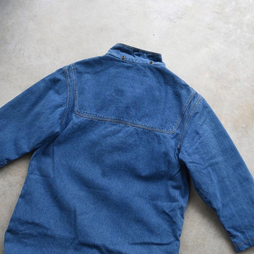 90s FORENZAフォレンツァ デニムダッフルコート M 未使用ヴィンテージ