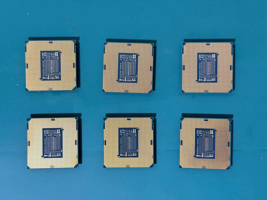 【動作品】【ジャンク】Intel Core i5 8500 CPU 6個セット