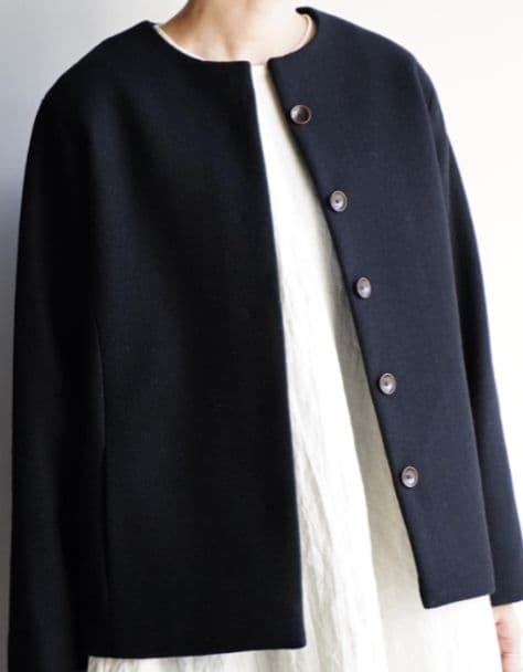 アトリエナルセ　ウールコクーンジャケット