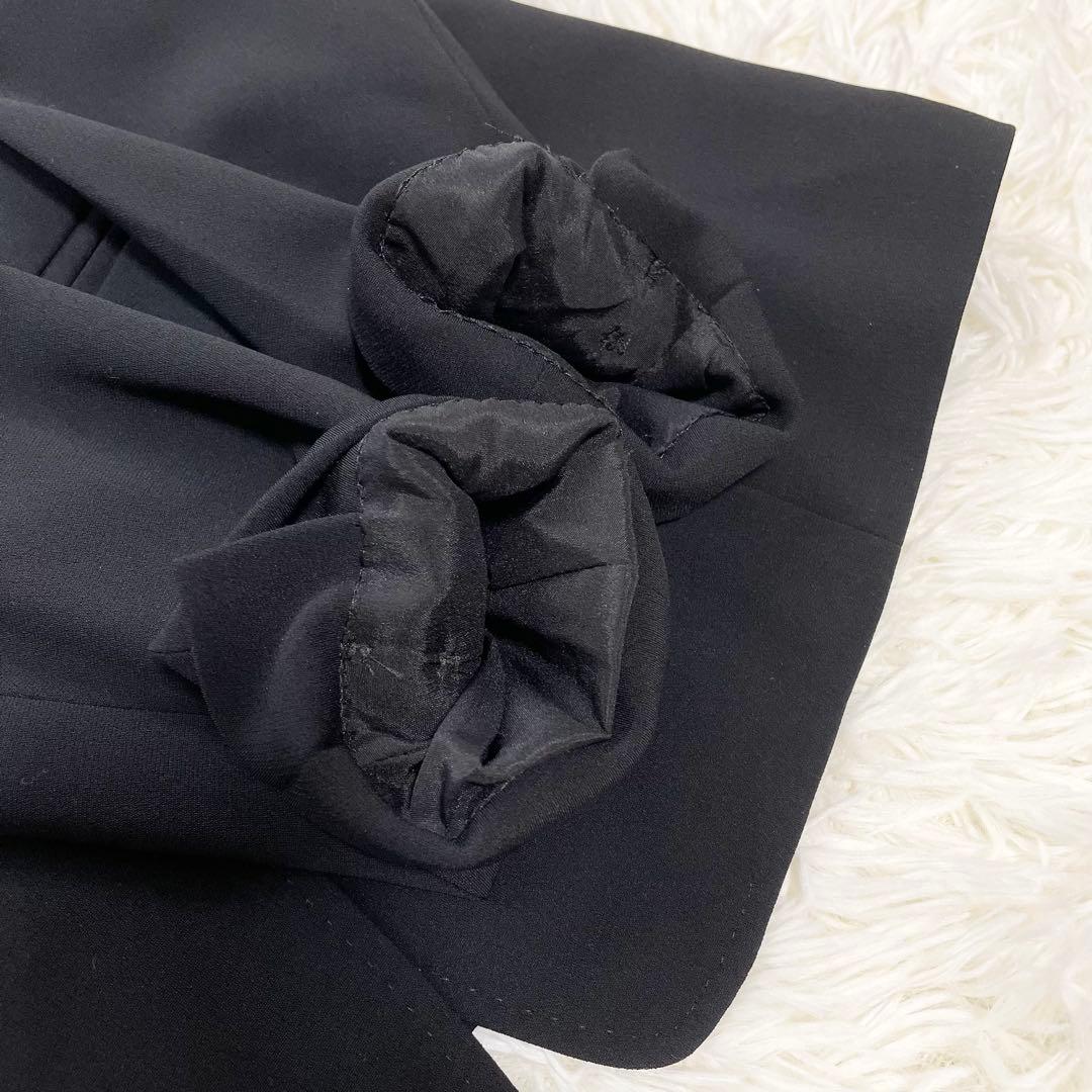 新品タグ付✨マックスマーラ テーラードジャケット ブラック XL お受験