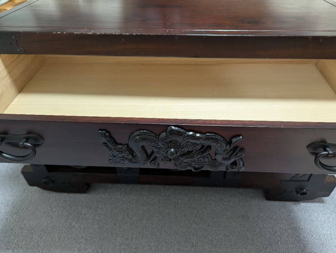 古民家家具 車箪笥 和ダンス　タンス アンティーク家具　民芸家具