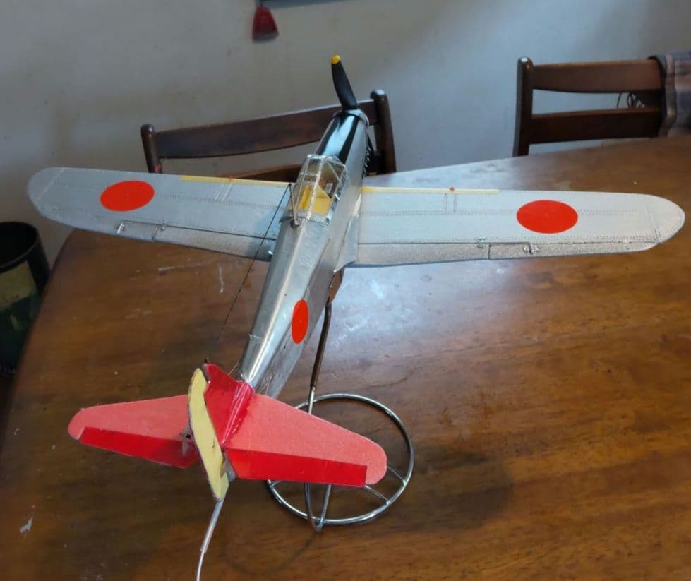 【3/9値下げしました】自作RC3式戦闘機飛燕