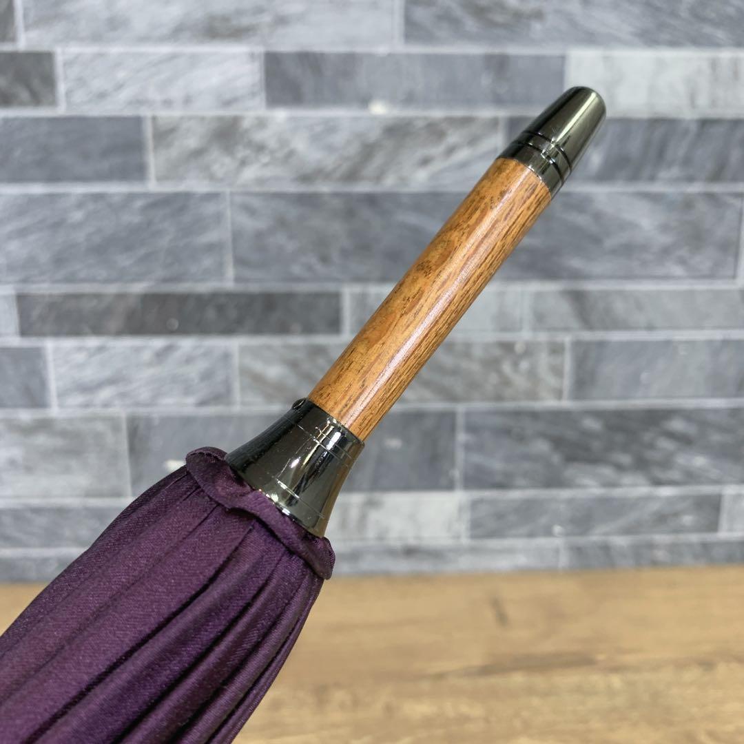 新品未使用　モンブランヤマグチ　ラ エドリーム　長傘 55cm 16本骨　紫色