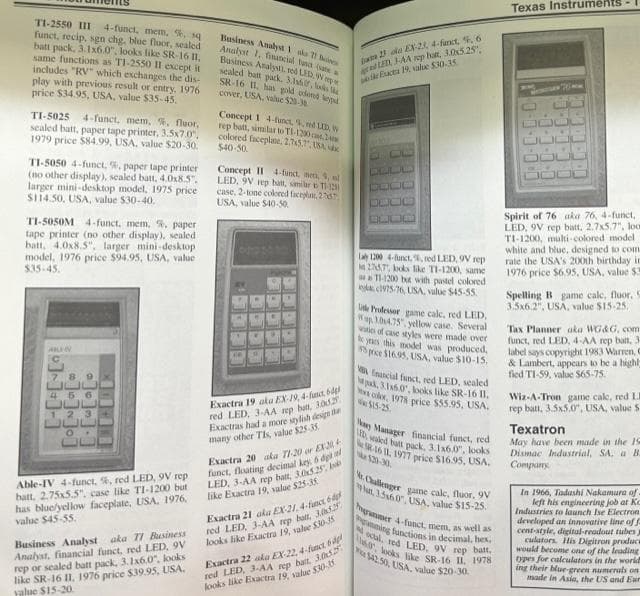 ポケット電卓コレクターズガイド レトロ電卓 LED電卓 LCD