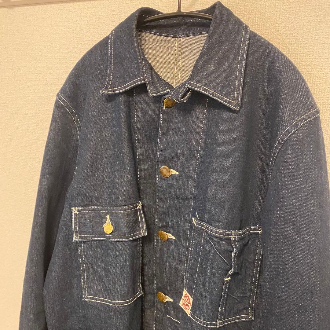 HEADLIGHT ヘッドライト カバーオール 12OZ CONE DENIM