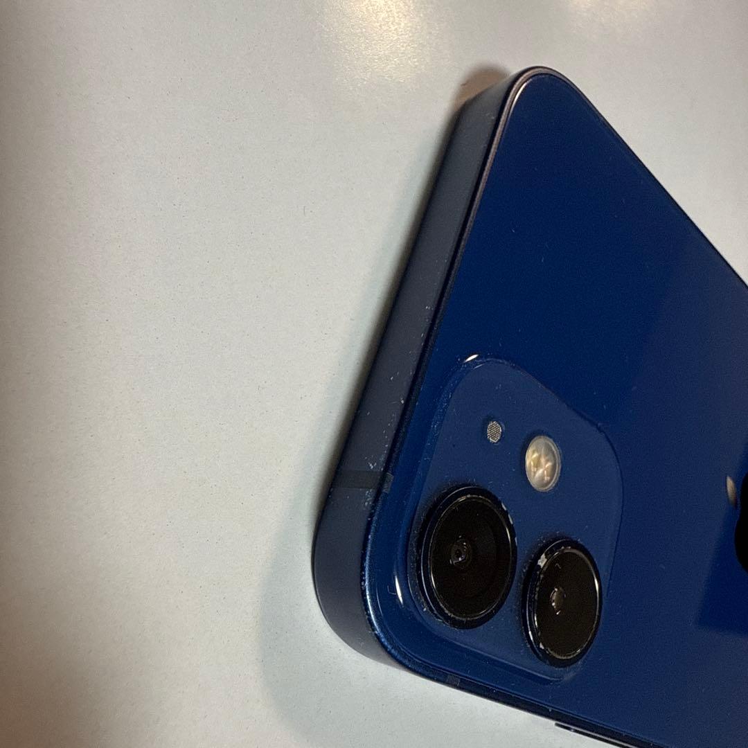 iPhone 12 mini 64GB ブルー au SIMロック解除済み