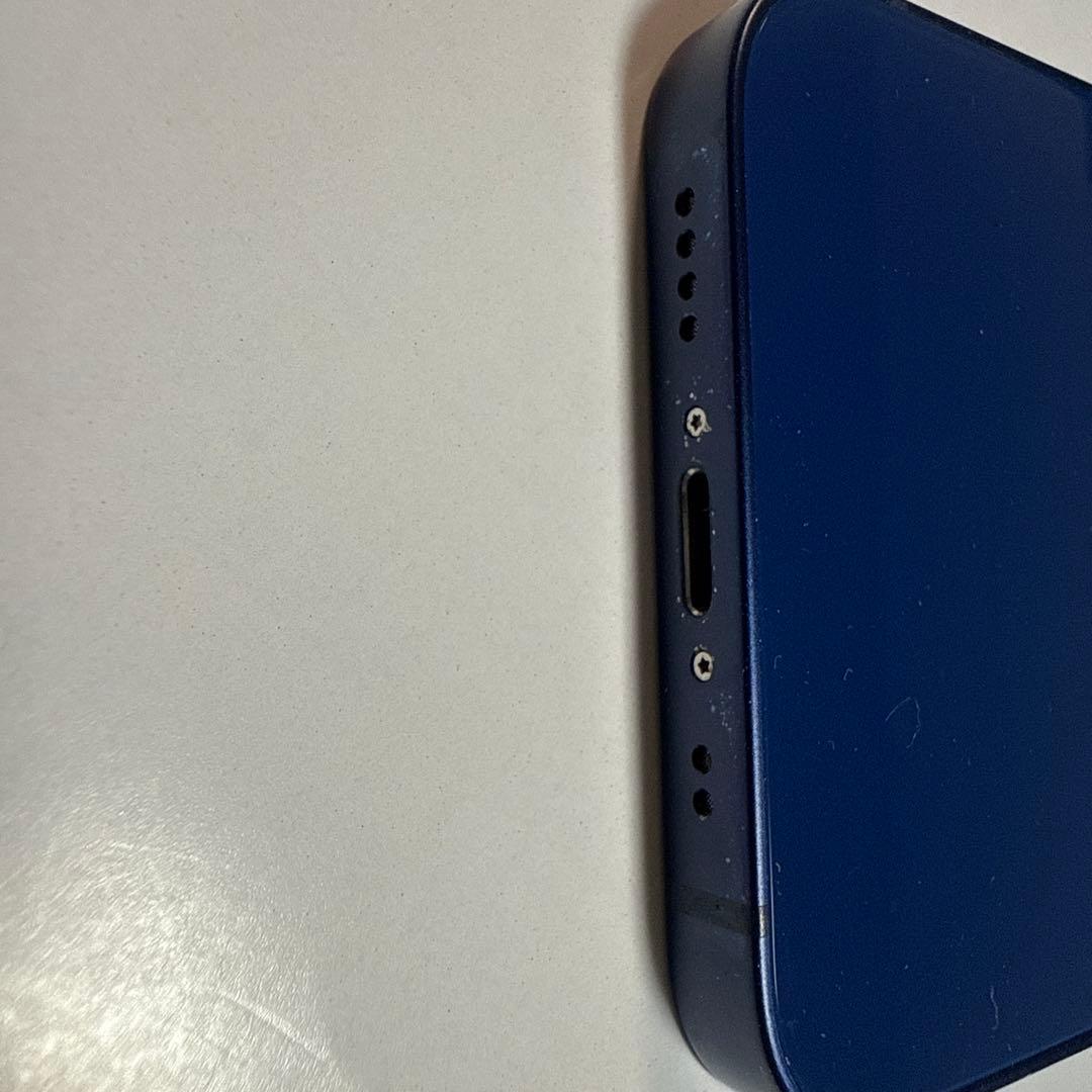 iPhone 12 mini 64GB ブルー au SIMロック解除済み