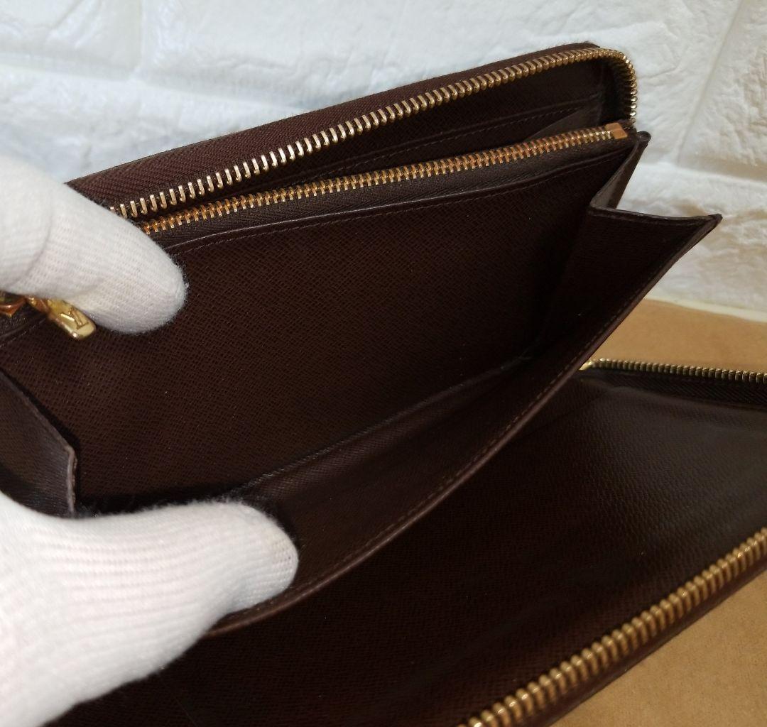 Louis Vuitton ダミエ ジッピーオーガナイザー 長財布 箱保存袋付き