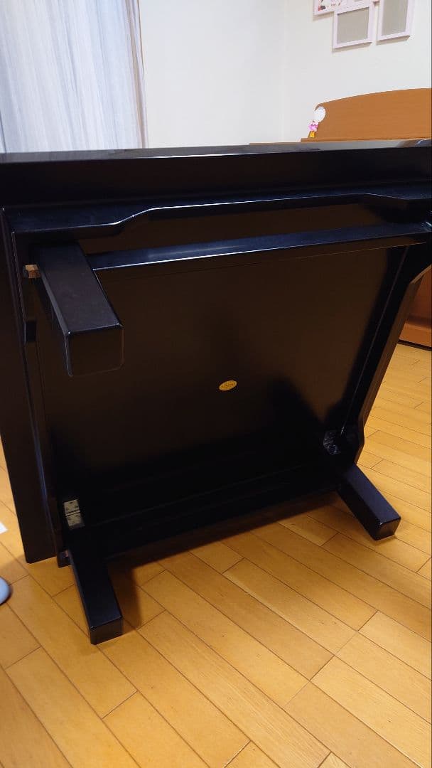 日本製、折りたたみ式螺鈿座卓