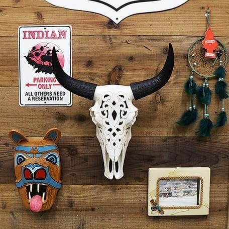インテリア ウエスタン＆ネイティブ スカル フック 19 アメリカン 雑貨
