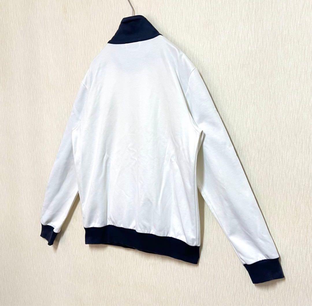 【超人気‼️】adidasベッケンバウアージャージ L 白 濃紺 在原みゆ紀 古着