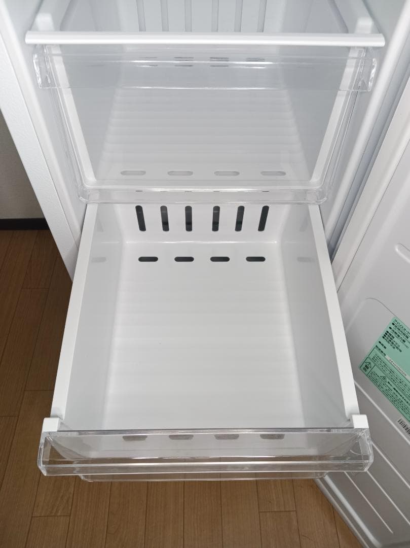 【2024年製・高年式】アイリスオーヤマ 冷凍庫 80L（IUSN-8A-W）