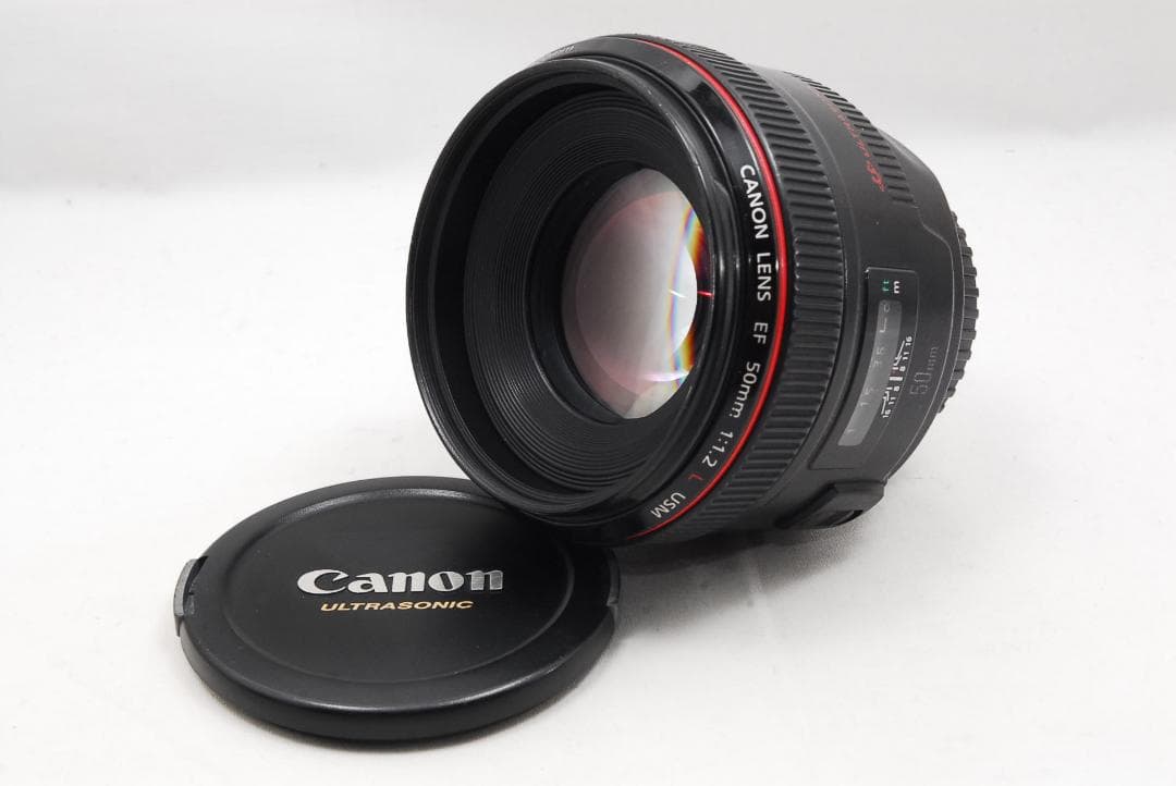 良品 キャノン EF 50㎜ F1.2L USM 単焦点レンズ 342