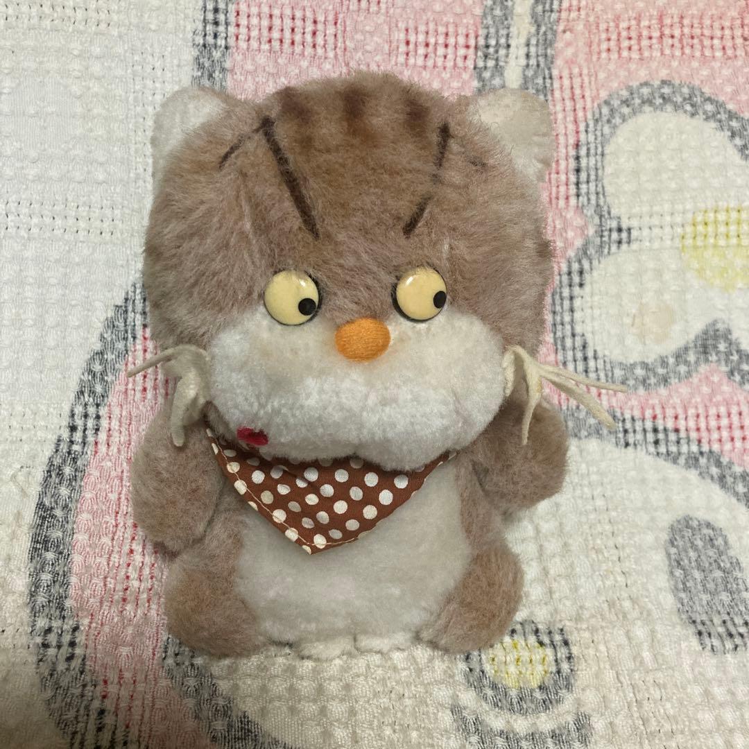 昭和レトロ　プチ・アムール　じゃりン子チエ　アントニオJr. ぬいぐるみ　中古品