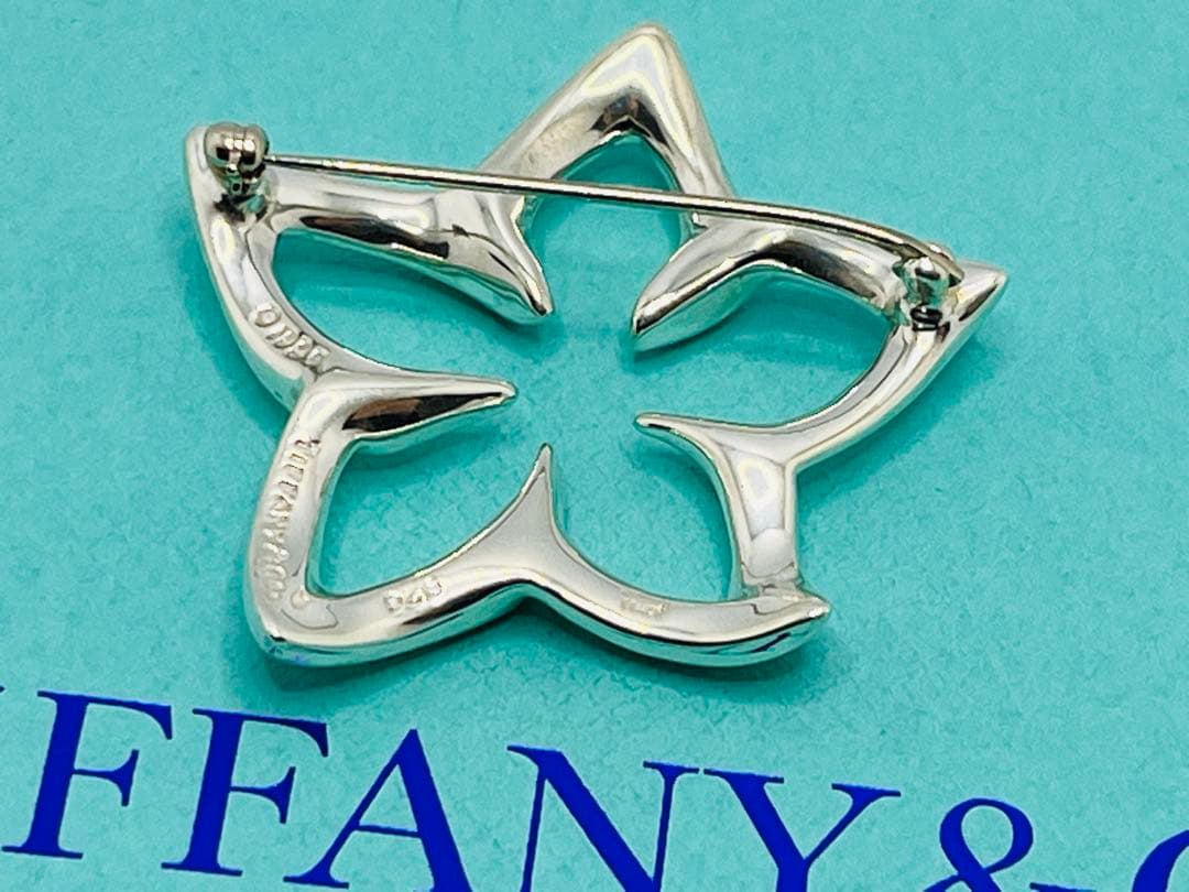 c217 美品　希少　1996 オールドティファニー　プルメリア　ブローチ