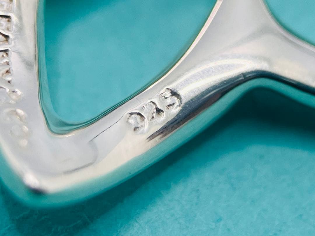 c217 美品　希少　1996 オールドティファニー　プルメリア　ブローチ