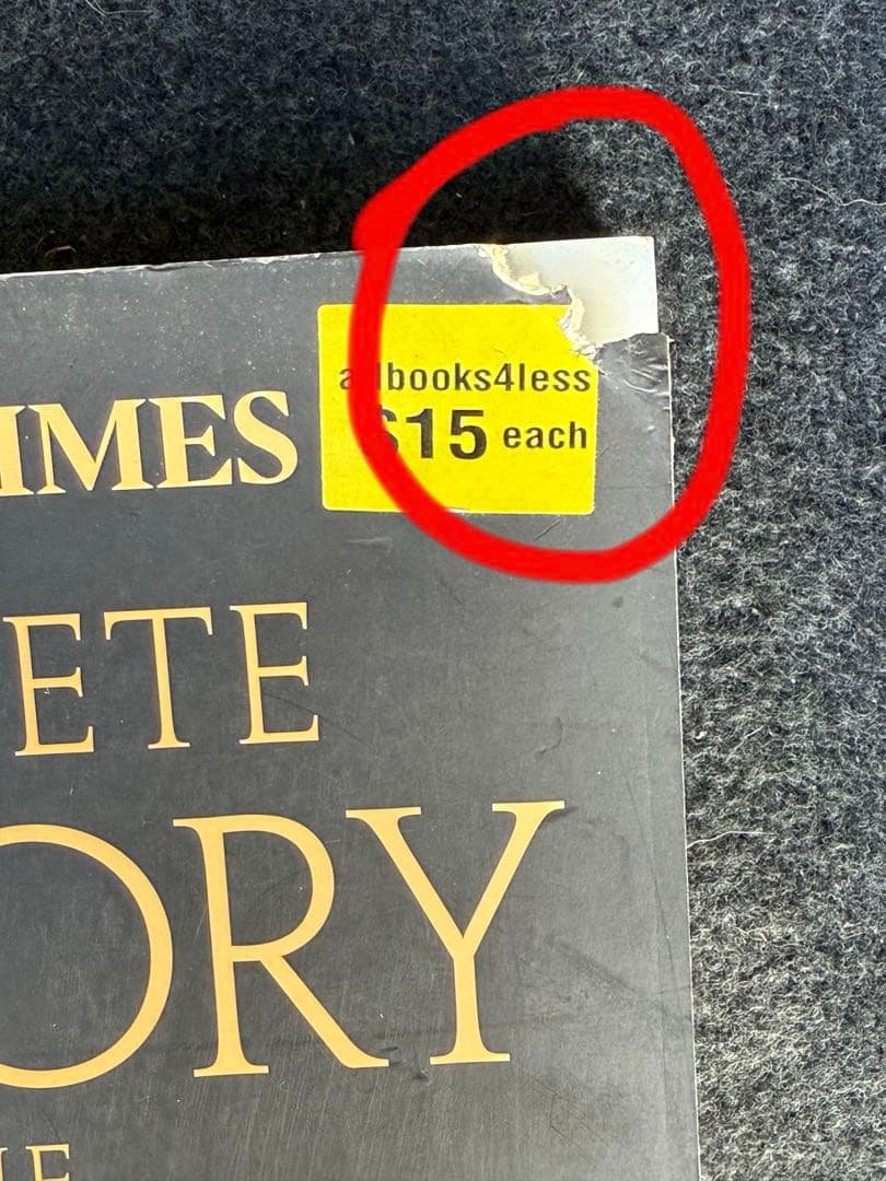 洋書 The Times Complete History of the World
