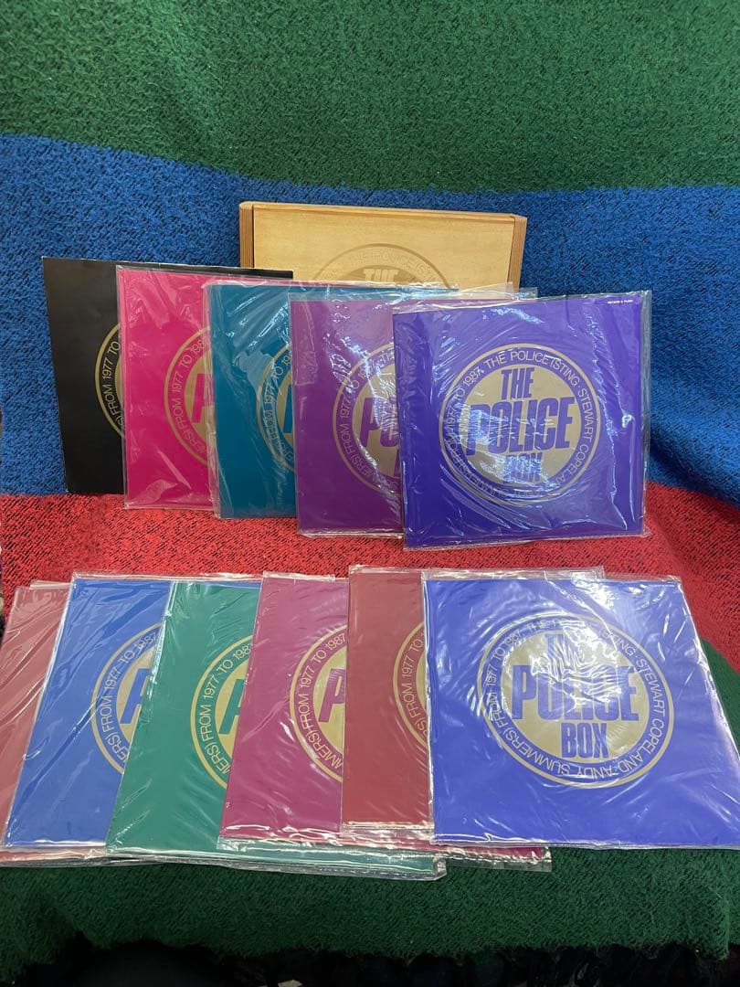 【限定盤】THE POLICE シングルレコードTHE POLICE BOX