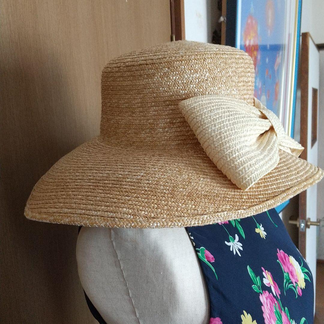 GREVI 前リボン帽子