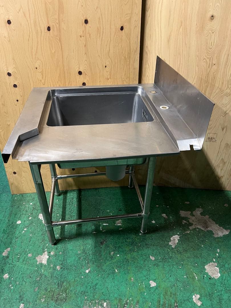 マルゼン右側ソルイド1槽シンク660x680x790(+150)