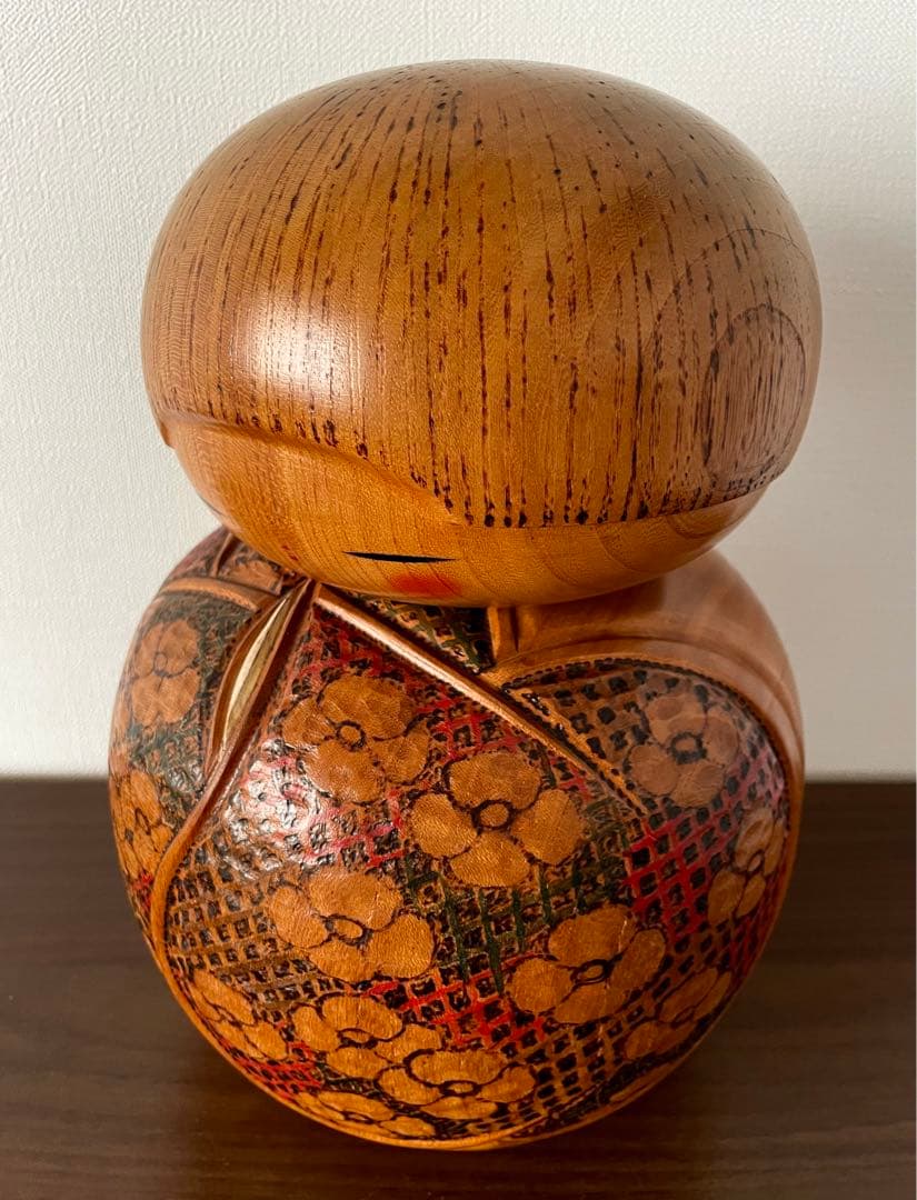 狩野 千代松 創作 こけし kokeshi doll レトロ 可愛い 稀少 レア