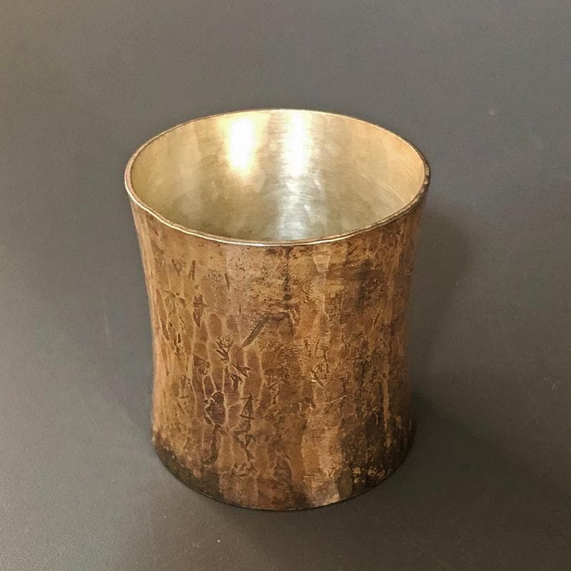 ◆509◆純銀　刻印有　蓋置 67.8g