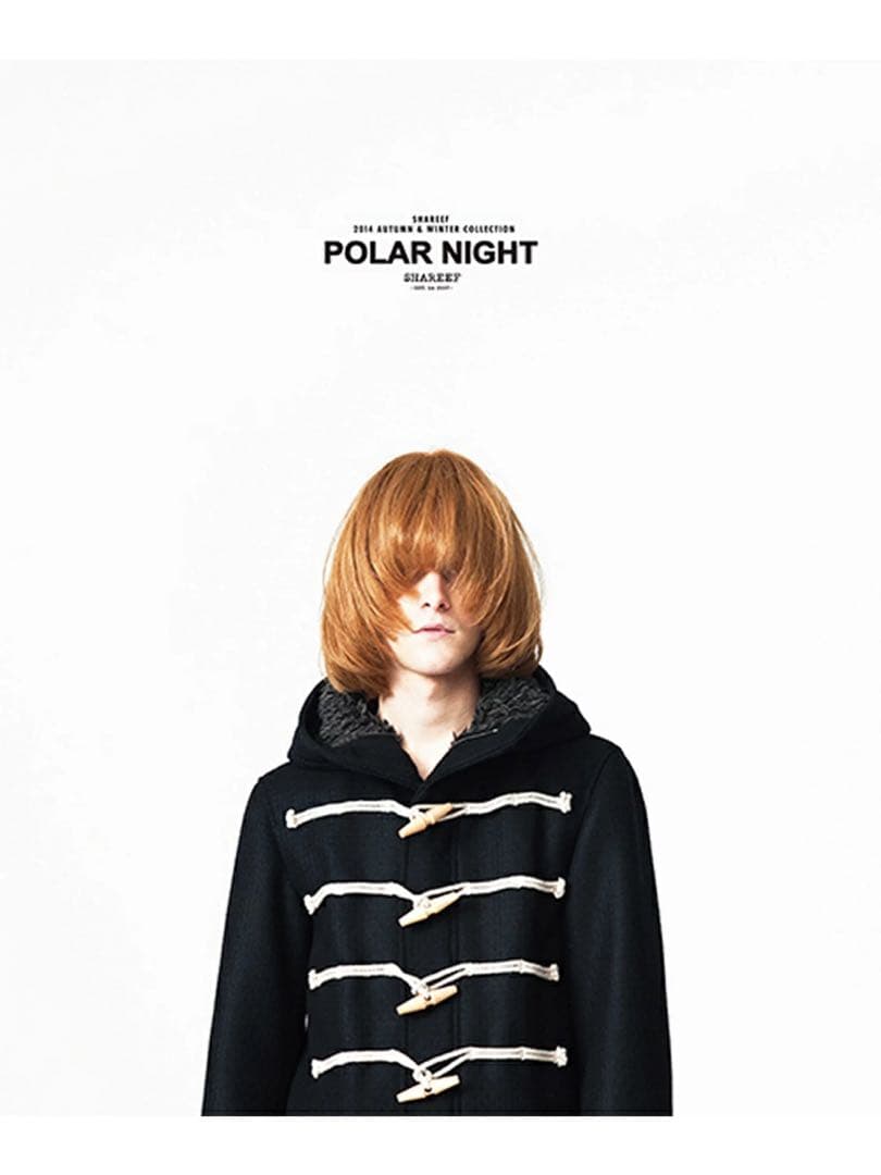 SHAREEF メルトンロングダッフルコート