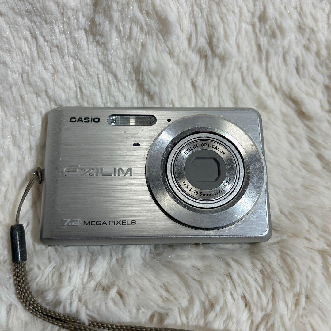 【動作確認済み】CASIO EXILIM EX-Z77 デジタルカメラ シルバー