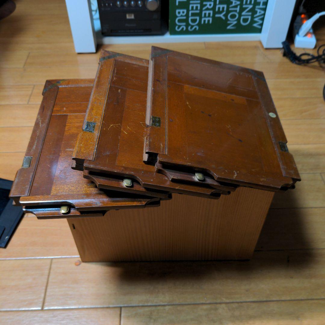 昭和レトロか？大正レトロか？超骨董品！木製蛇腹カメラ