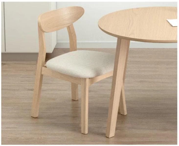 TG DC NTR　6脚　ダイニングチェア　ブラウン　カフェチェア