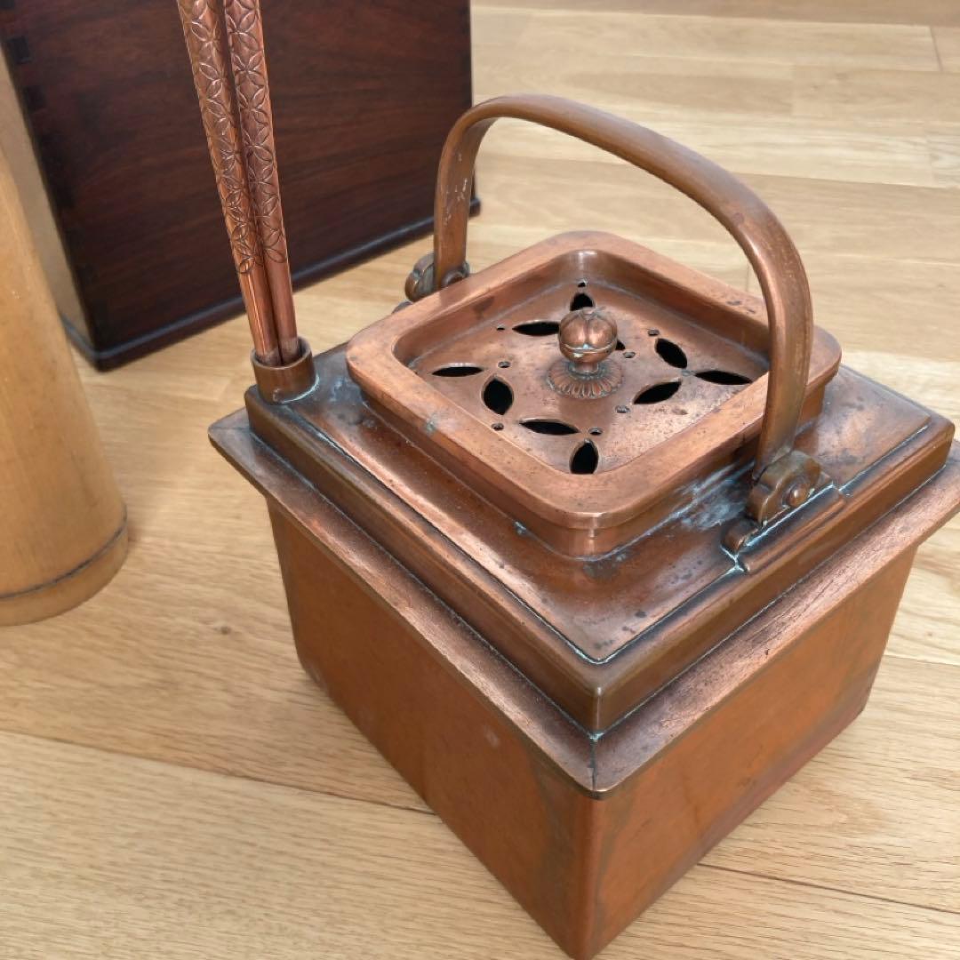 煙草盆　火鉢　骨董