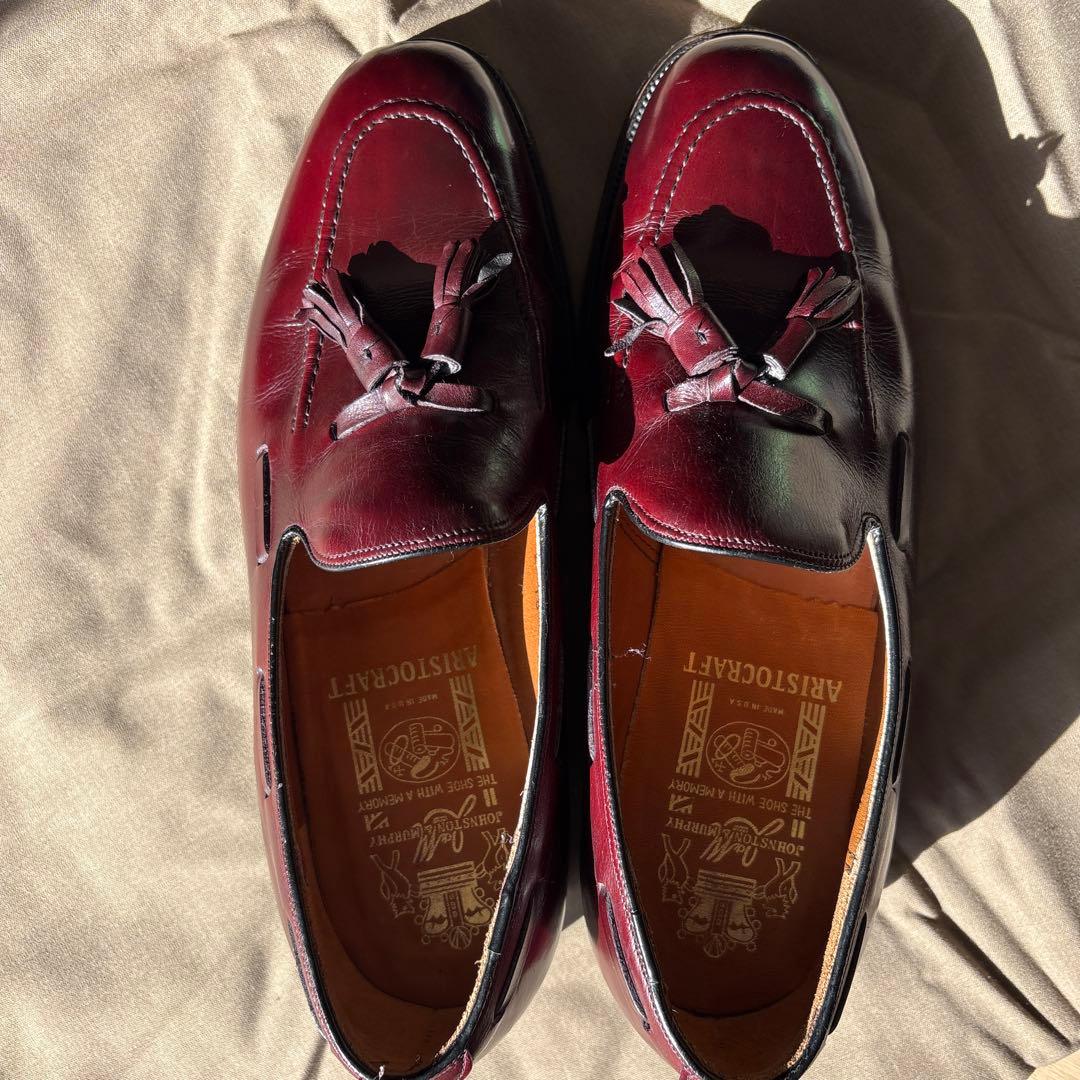 K*K様 Johnston&Murphy ARISTOCRAT タッセルローファ