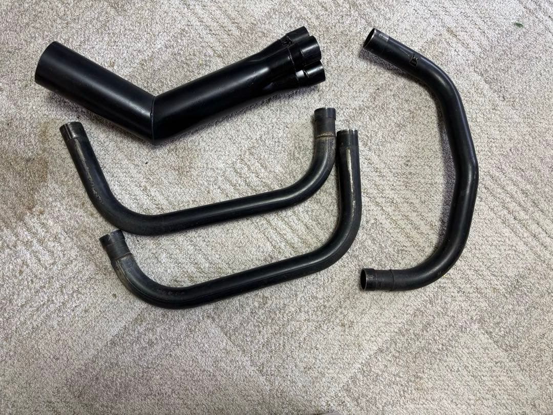 ゼファー750 モリワキ　ワンピースマフラー　ショート管