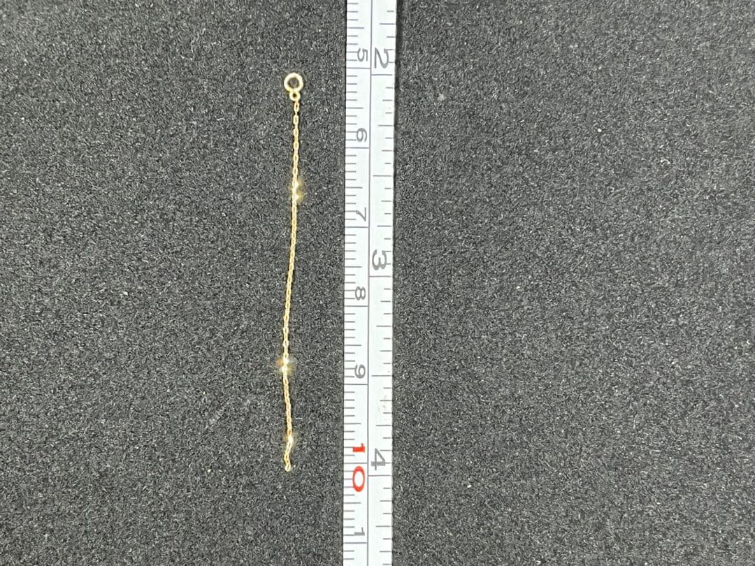 オレフィーチェ　K18YG 「チェーン」チャーム　4本セット