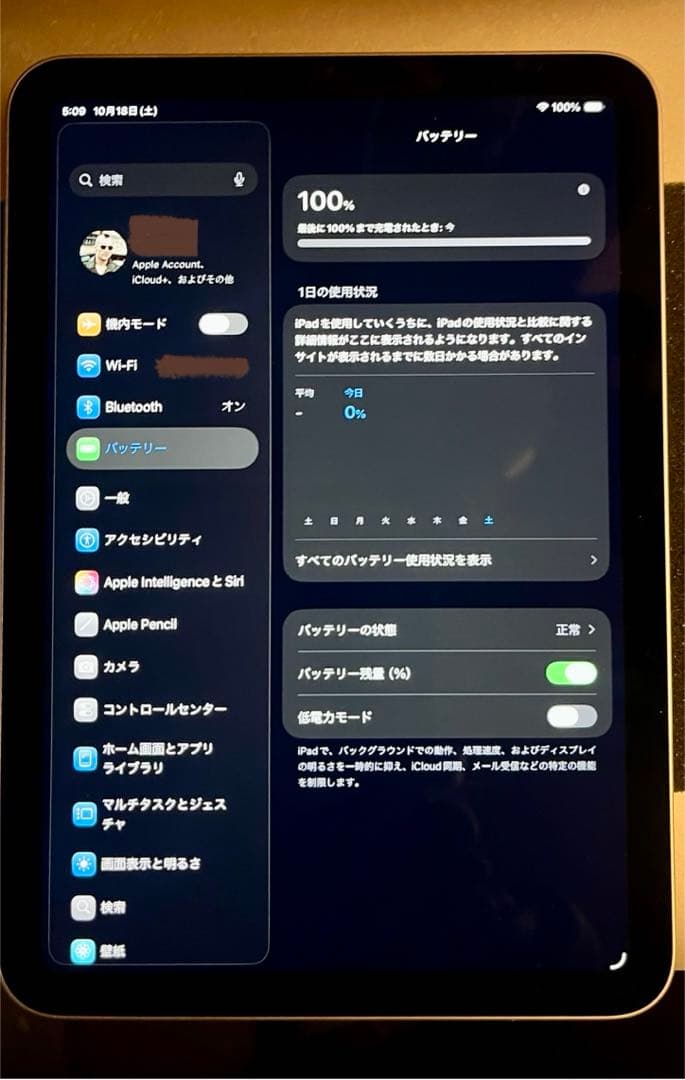 ＊刻印有り＊第7_iPad mini A17pro(care2027.1.9)