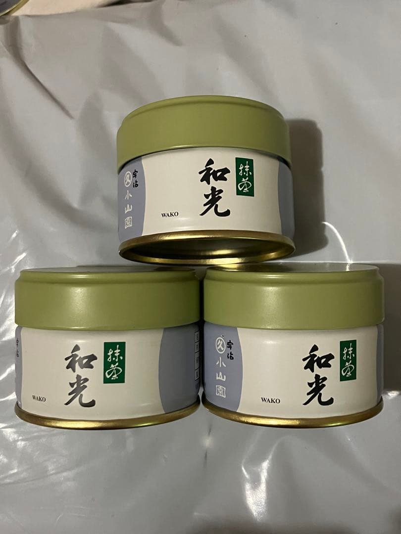 京都　宇治抹茶　小山園　 又玄20g1缶　和光20g3缶　 合計4缶