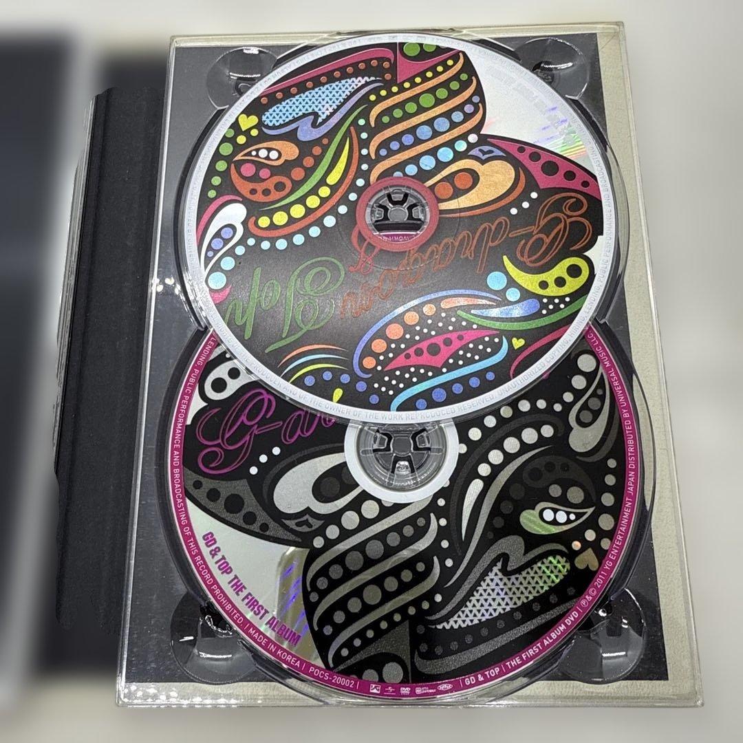 ミュージック GD&TOP THE FIRST ALBUM JAPAN EDITION