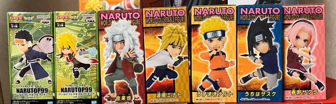 NARUTO グランディスタ フィギュアセット ナルト疾風伝　ワーコレ