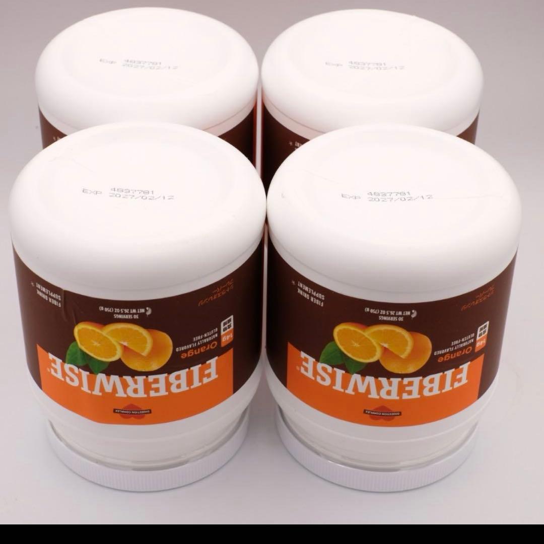 4個!! メラルーカ ファイバーワイズ シトラス オレンジ 増量版