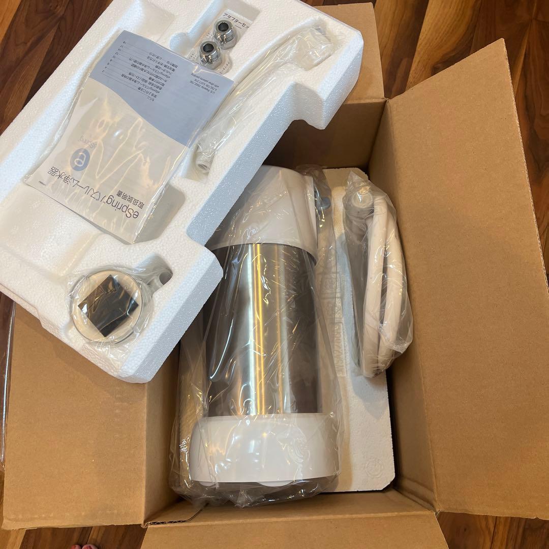 eSpringバスルーム浄水器　新品未使用　2012年購入