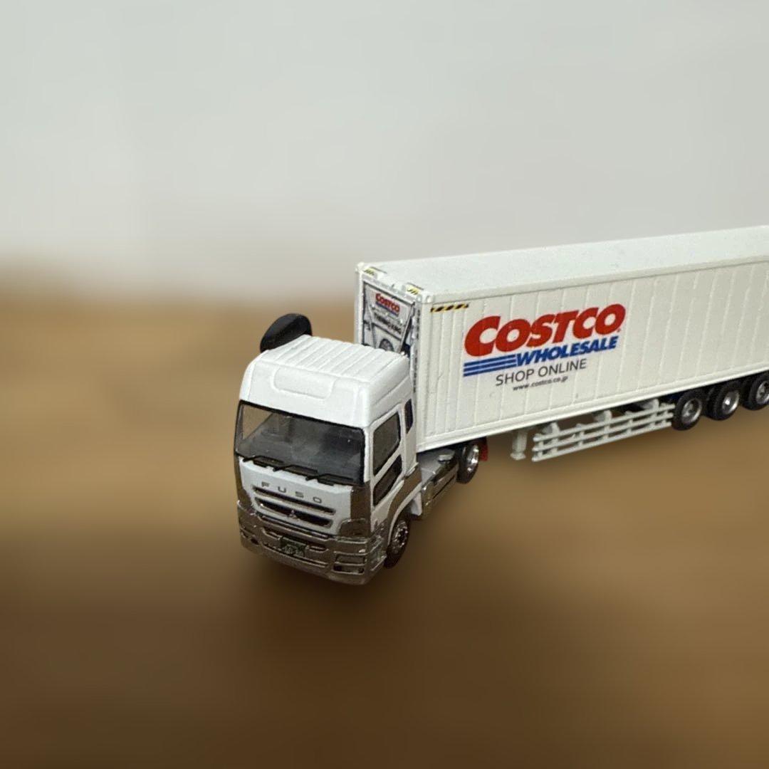 COSTCO トレーラー模型 ホワイト