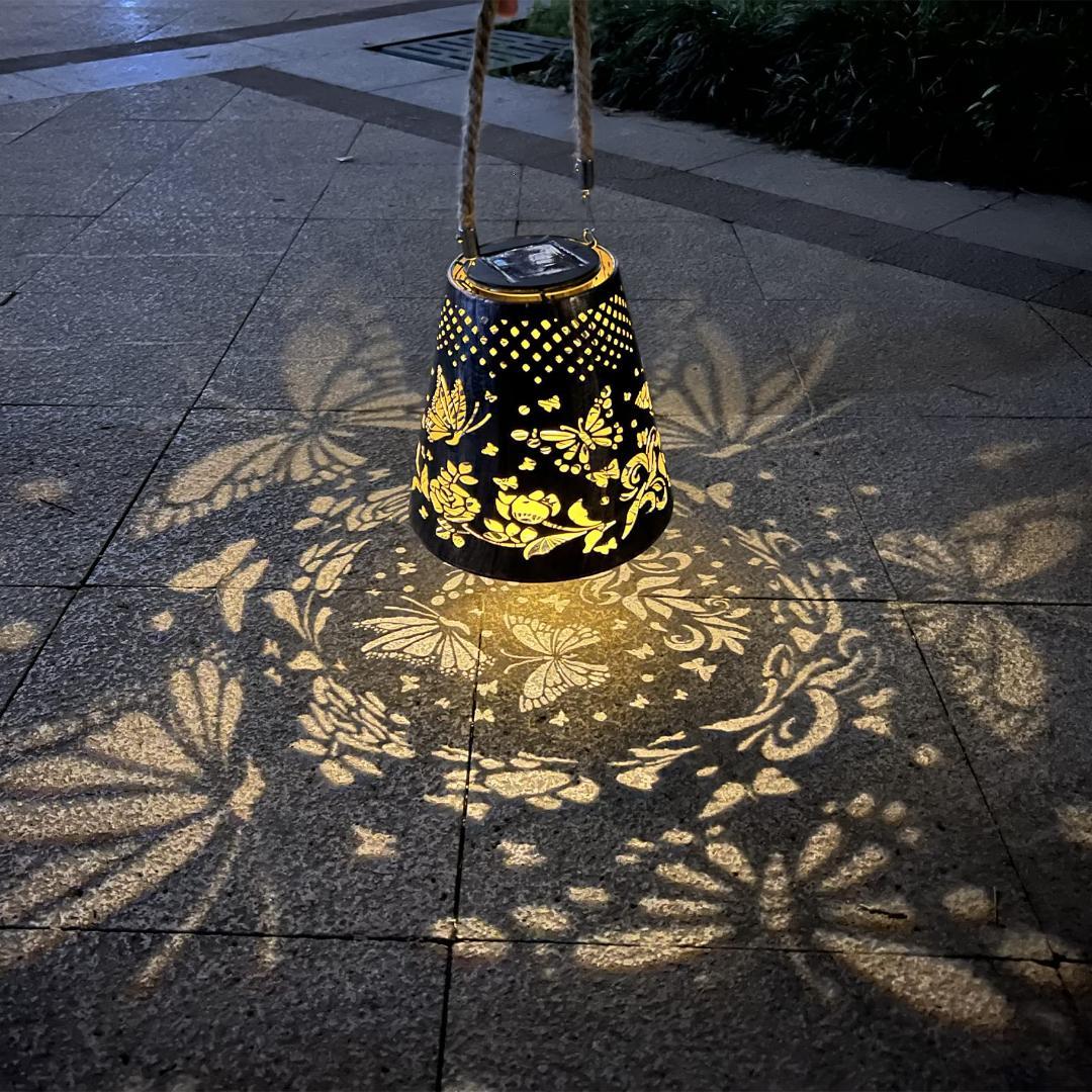 照明 幻想的な雰囲気を醸し出し 金属製ランタン 高級感