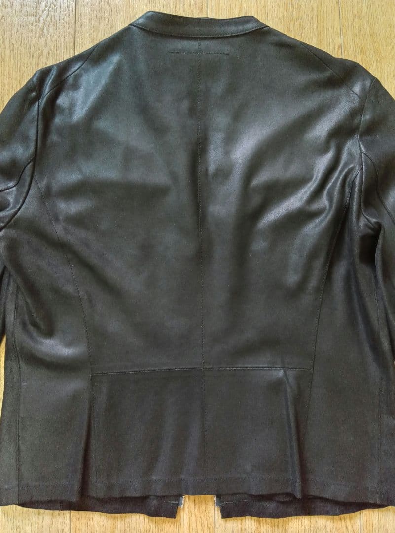 Rawtus ロゥタス 山羊革ゴードレザー シングルライダース サイズ38　黒