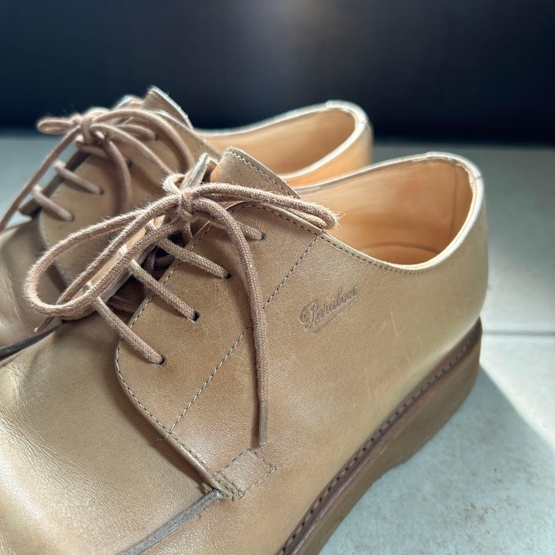 パラブーツ　Uチップ　ベージュ　8サイズ