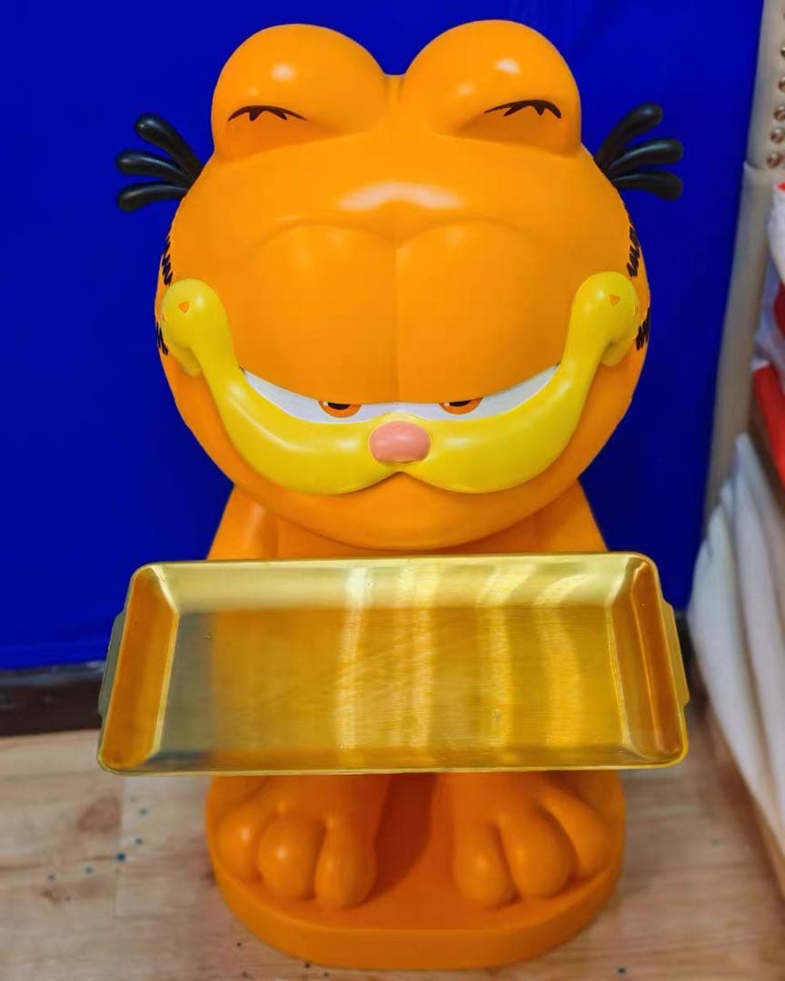 新品 ガーフィールド 特大 インテリア サイドテーブル 置物