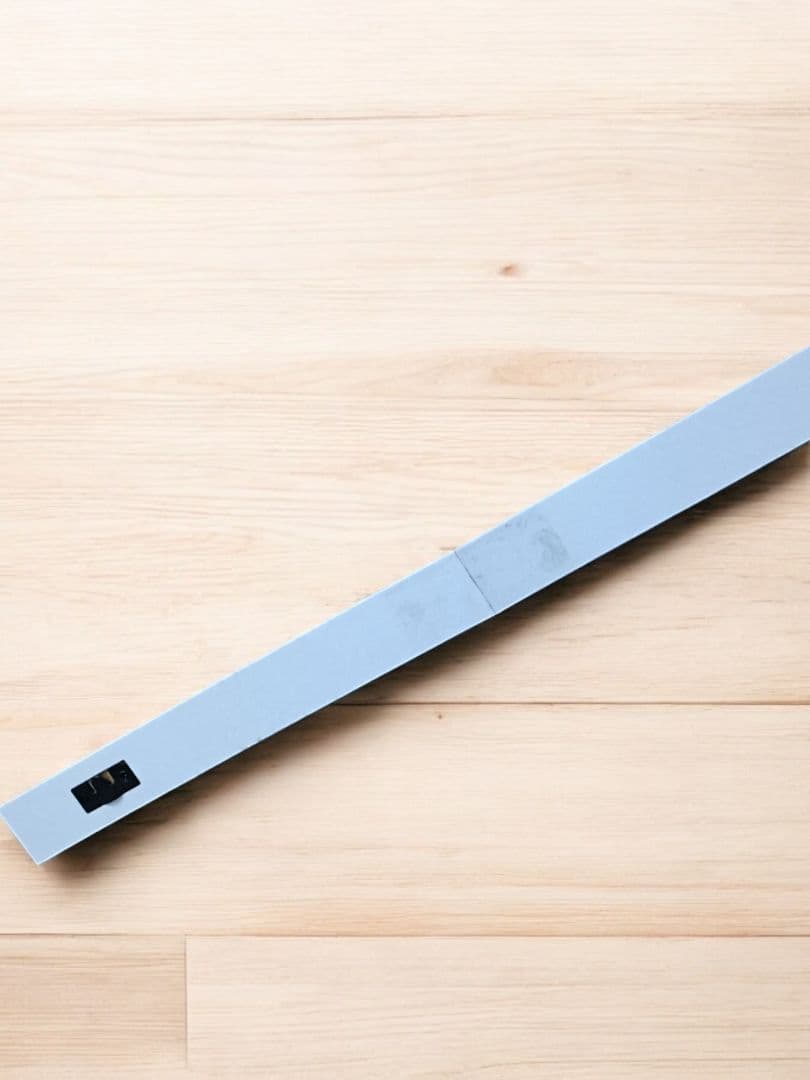 レコードディスプレイレール　LP5枚用2本セット　レコードラック　収納　棚