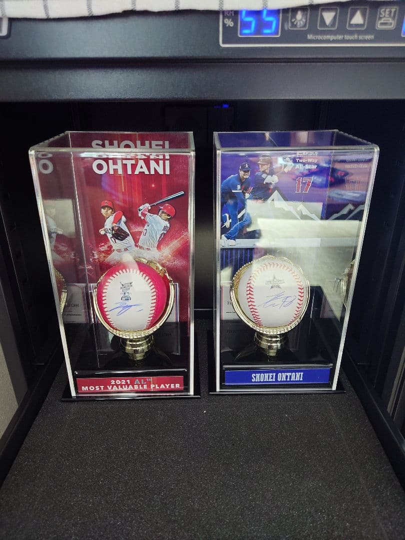大谷翔平 2021年 オールスター・ホームランダービー球サインボール2球セット