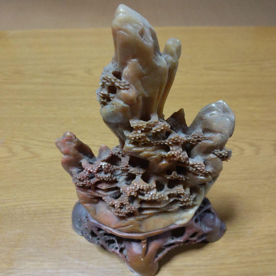 置物　中国　彫刻