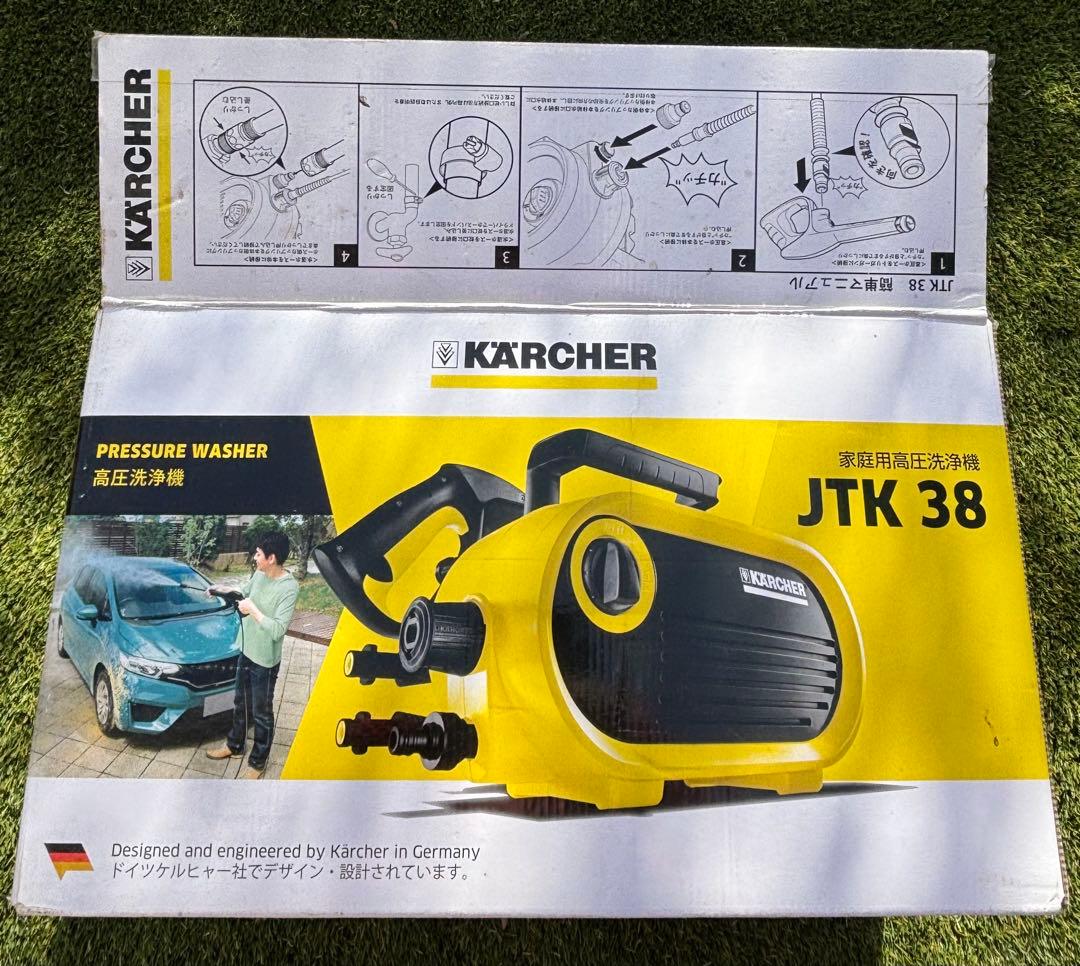 中古　未使用　ケルヒャーJTK38 家庭用高圧洗浄機