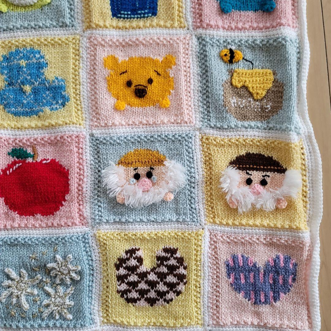 ディズニー　ツムツムのニット&クロシェ